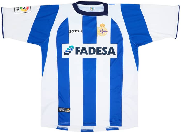 2004-05 Deportivo de La Coruna Home Shirt Mauro Silva #6 - 4/10 - (XXL)