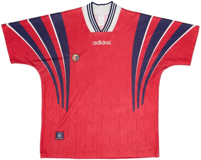 1996-97 Norway Home Shirt - 6/10 - (L)