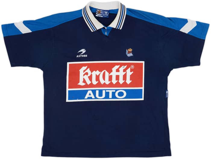 2000-01 Real Sociedad Astore Polo Shirt - 7/10 - (L)