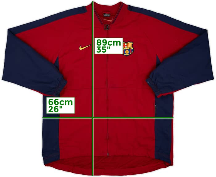 1998-99 Barcelona Nike Track Jacket - 6/10 - (L)