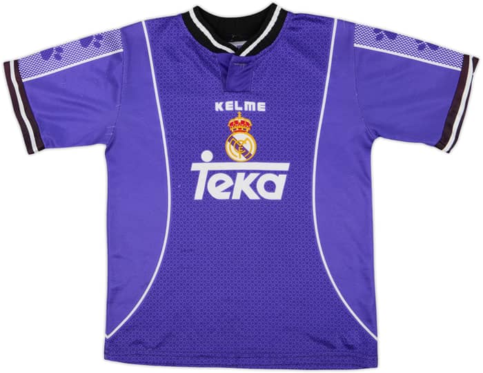 1997-98 Real Madrid Away Shirt - 5/10 - (S.Boys)