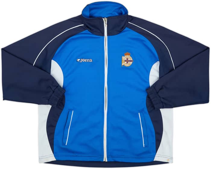 2001-02 Deportivo de La Coruna Joma Track Jacket - 6/10 - (S)