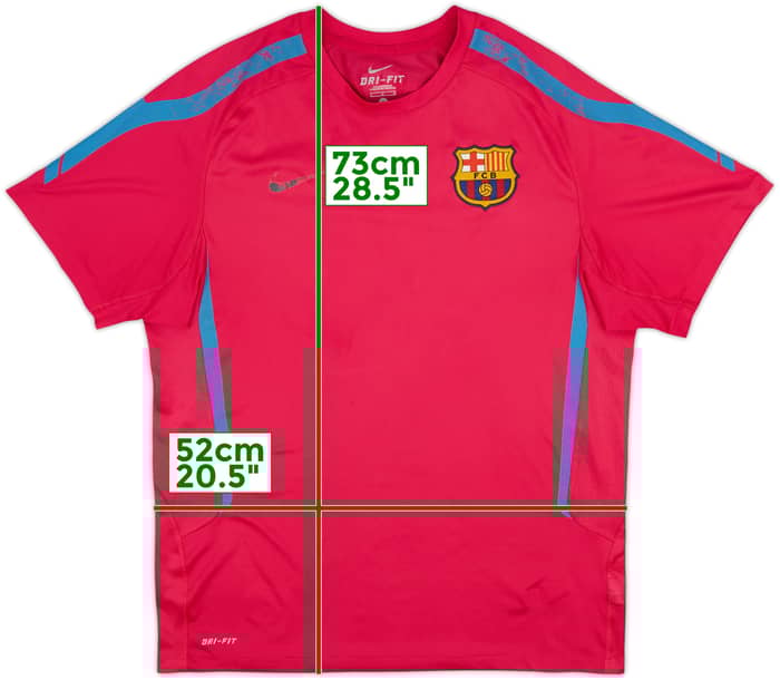 2010-11 Barcelona Nike Training Shirt - 5/10 - (L)