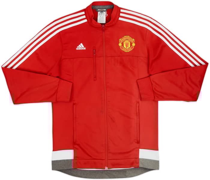 2015-16 Manchester United adidas Track Jacket - 5/10 - (S)