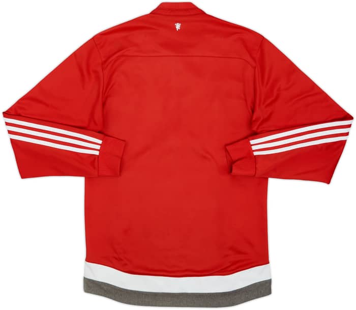 2015-16 Manchester United adidas Track Jacket - 5/10 - (S)