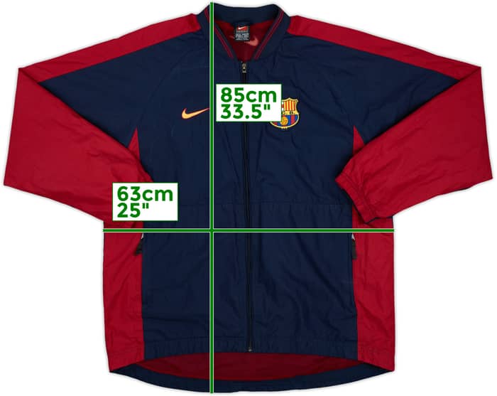 1999-00 Barcelona Nike Rain Jacket - 8/10 - (M)