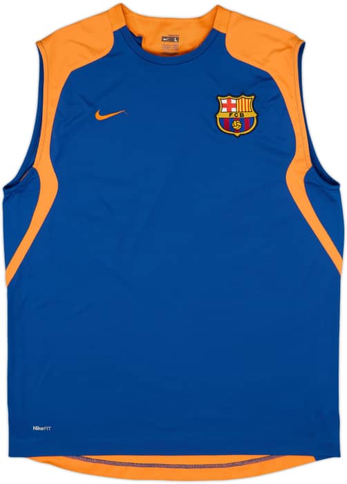 2007-08 Barcelona Nike Training Vest - 8/10 - (L)