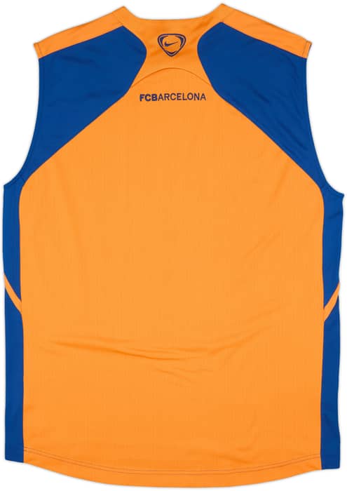 2007-08 Barcelona Nike Training Vest - 8/10 - (L)