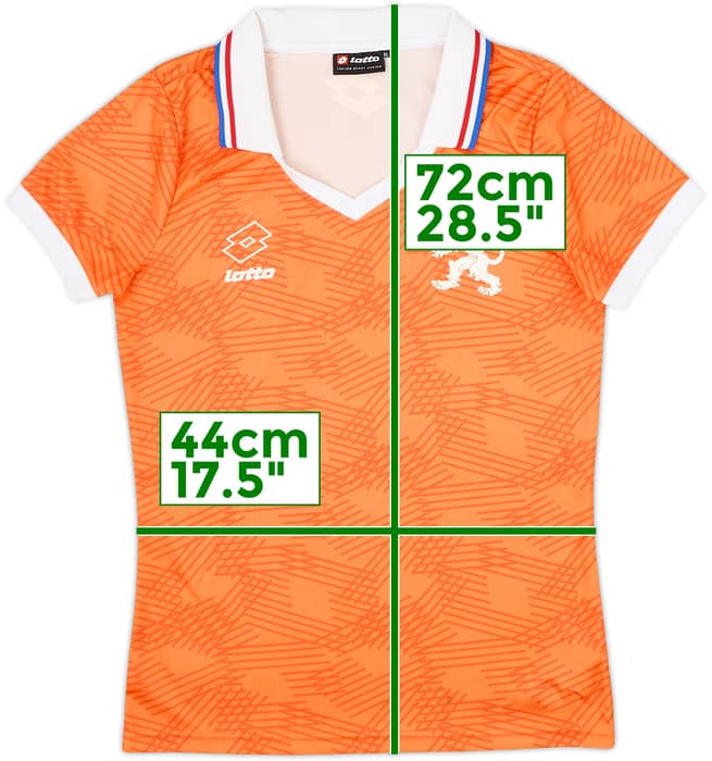 2010 Netherlands '1992-94 Home' Reissue Shirt - 9/10 - (Women's XL)