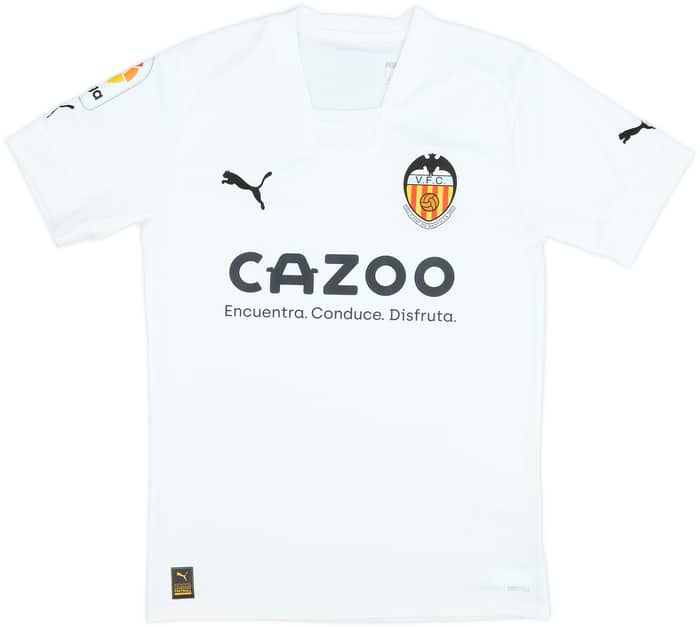 2022-23 Valencia Home Shirt - 8/10 - (S)