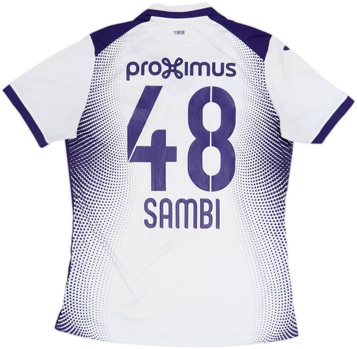 2019-20 Anderlecht Away Shirt Sambi #48 - 6/10 - (XL)