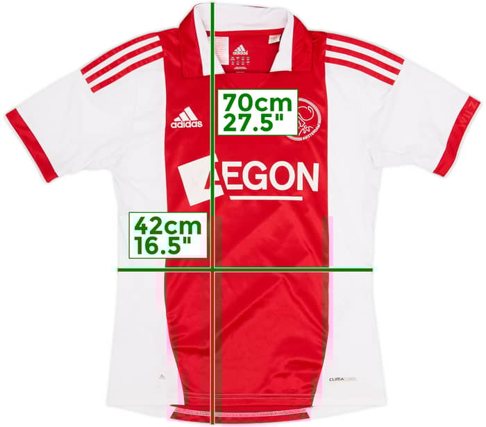 2011-12 Ajax Home Shirt - 6/10 - (L.Boys)