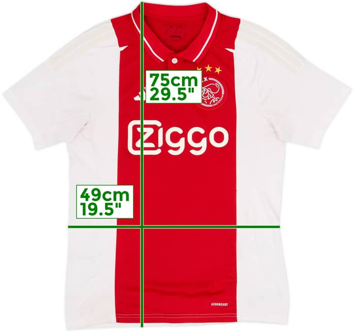 2024-25 Ajax Home Shirt - 4/10 - (M)