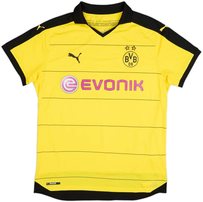 2015-16 Borussia Dortmund Home Shirt - 9/10 - (XL)