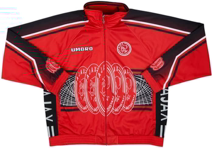 1997-98 Ajax Umbro Track Jacket - 8/10 - (L)