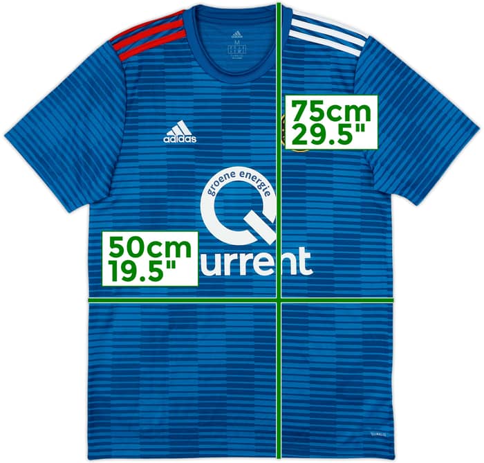 2018-19 Feyenoord Away Shirt #6 - 8/10 - (M)