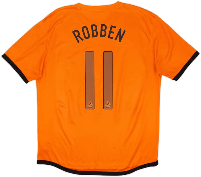 2012-13 Netherlands Home Shirt Robben #11 - 6/10 - (L)