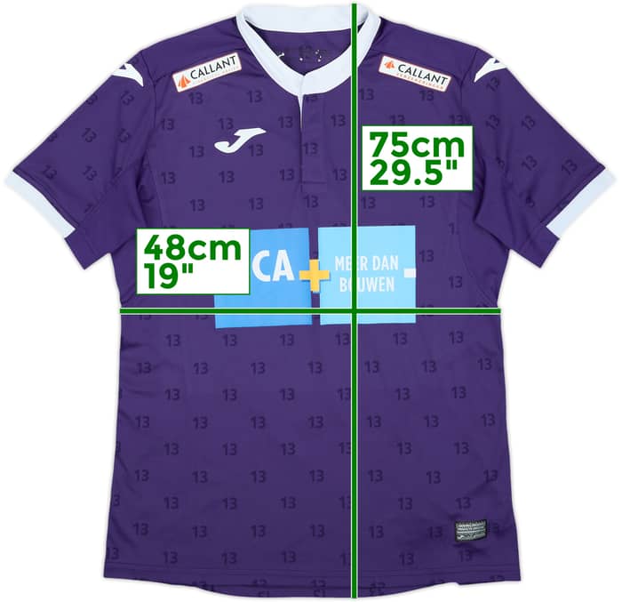 2019-20 Beerschot Home Shirt - 6/10 - (M)