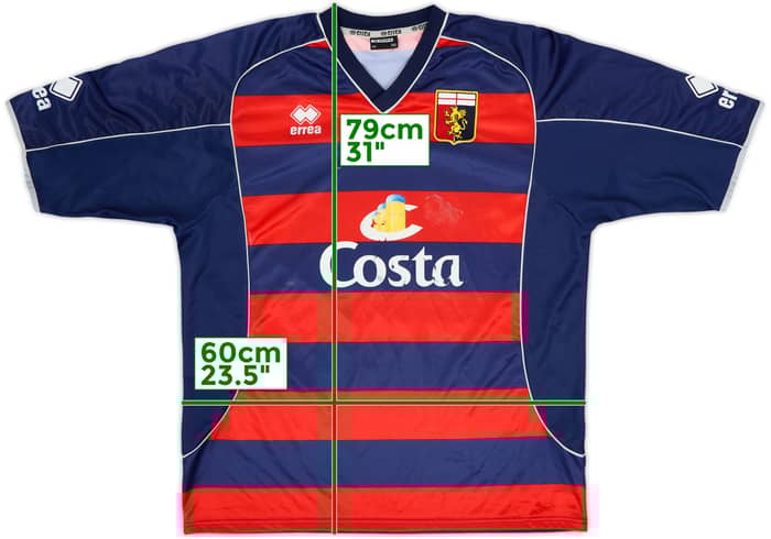 2004-05 Genoa Errea Training Shirt - 5/10 - (XXL)