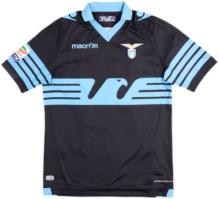 2015-16 Lazio Match Issue Away Shirt Oikonomidis #70