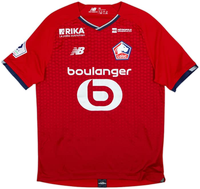 2021-22 Lille Home Shirt T.Weah #22 - 10/10 - (M)