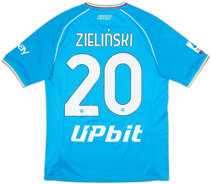 2023-24 Napoli Home Shirt Zielinski#20 - 5/10 - (L)