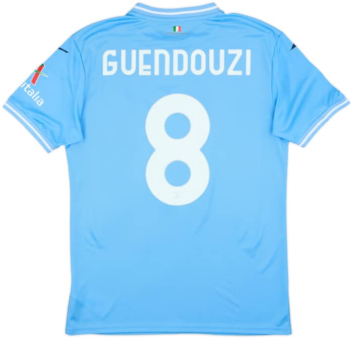2023-24 Lazio Home Shirt Guendouzi #8 - 8/10 - (L)