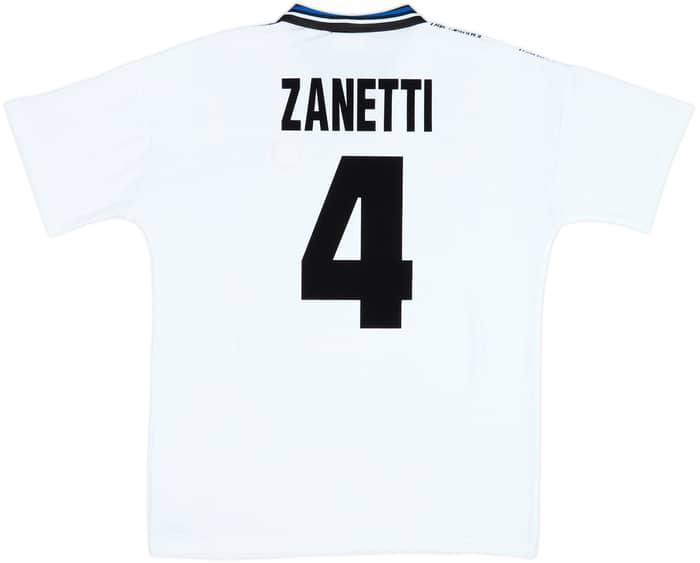 1995-96 Inter Milan Third Shirt Zanetti #4 - 10/10 - (L)