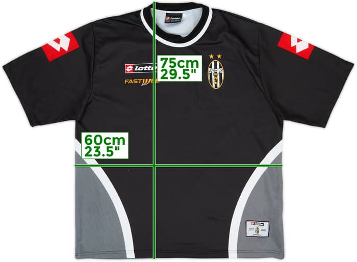 2001-02 Juventus Lotto Training Shirt - 8/10 - (XL)