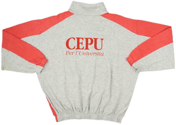 1995-96 Bari Player Issue adidas 1/4 Zip Training Top - 8/10 - (XL)