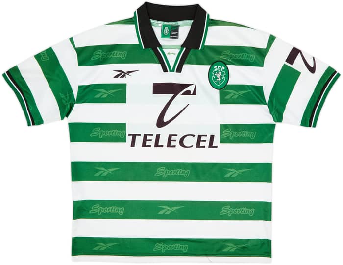 1998-99 Sporting CP Home Shirt - 8/10 - (XL)