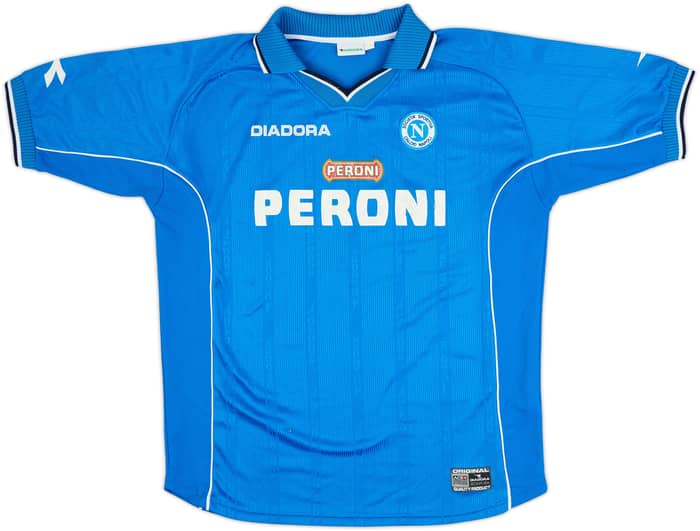 2000-01 Napoli Home Shirt - 6/10 - (XXL)