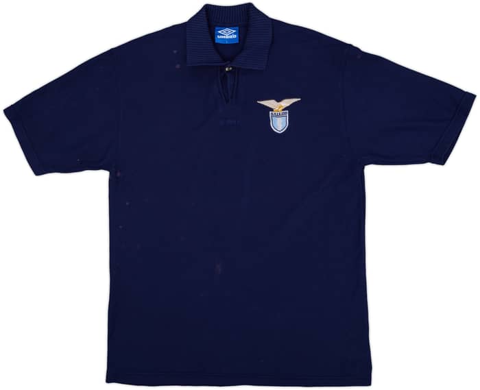 1994-95 Lazio Umbro Polo Shirt - 7/10 - (L)