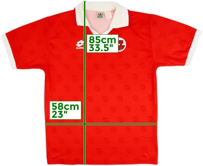 1994-96 Switzerland Home Shirt - 6/10 - (XL)