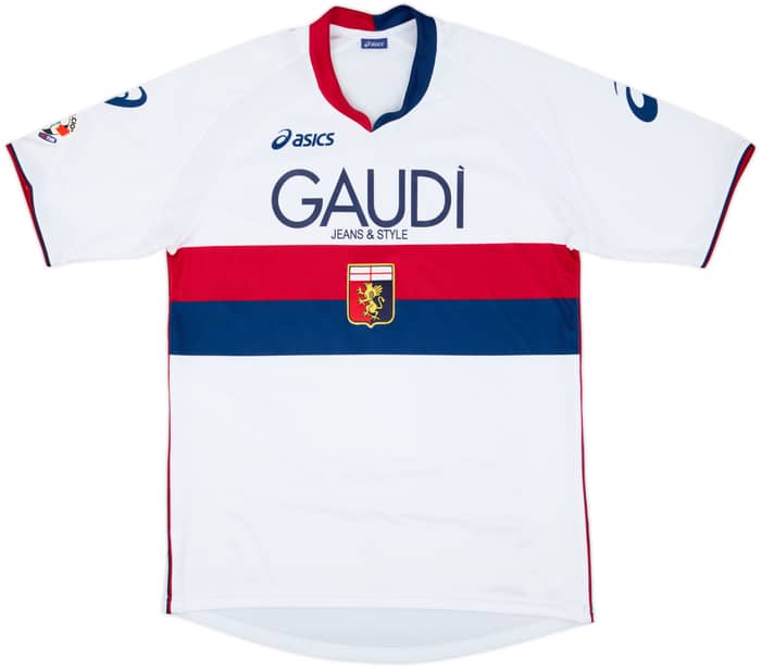 2009-10 Genoa Signed Away Shirt Crespo #9 - 7/10 - (XL)