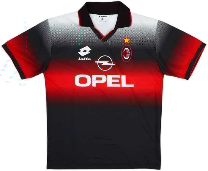 1996-97 AC Milan Lotto Training Shirt - 10/10 - (XL)