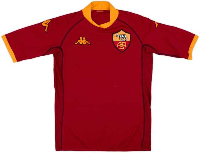 2002-03 Roma Home Shirt Totti #10 - 6/10 - (S)