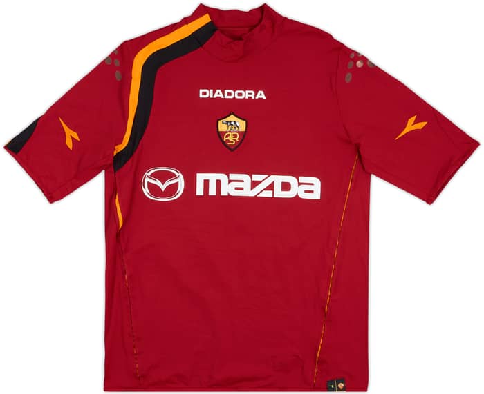 2004-05 Roma Home Shirt Totti #10 - 7/10 - (L)