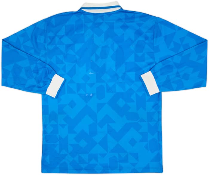 1994-96 Napoli Home L/S Shirt - 3/10 - (M)