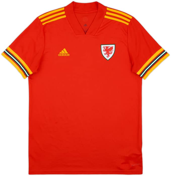 2020-21 Wales Home Shirt - 8/10 - (L)