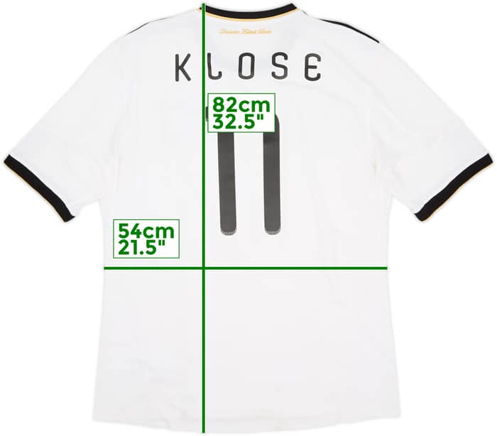 2010-11 Germany Home Shirt Klose #11 - 6/10 - (XL)