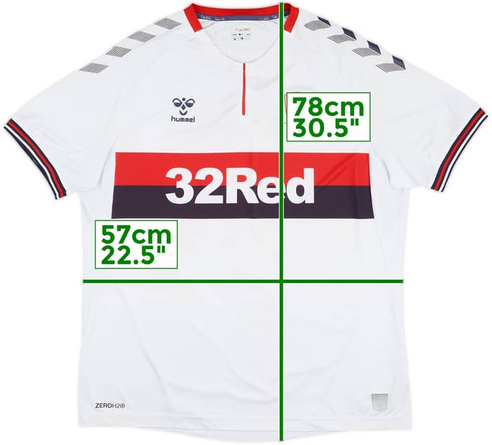 2019-20 Middlesbrough Away Shirt - 4/10 - (XXL)