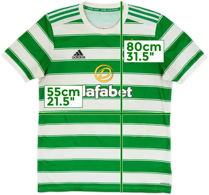 2021-22 Celtic Home Shirt - 5/10 - (L)