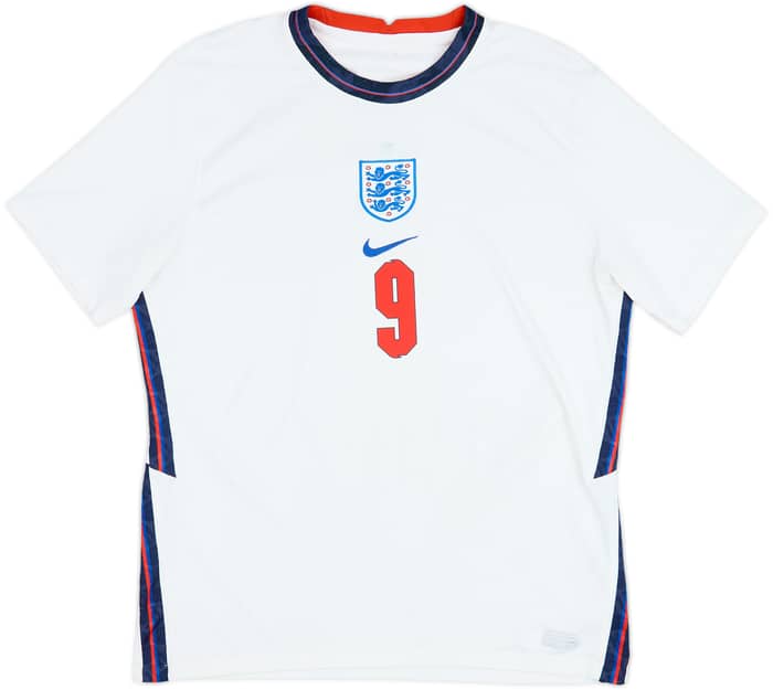 2020-22 England Home Shirt Kane #9 - 6/10 - (L)