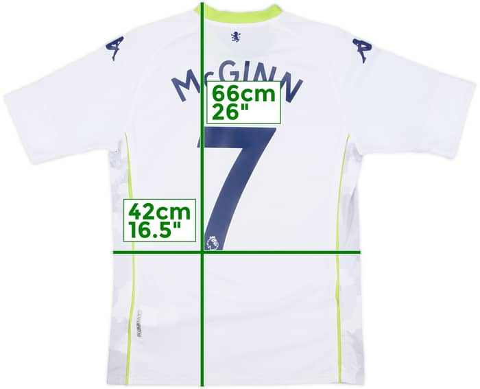 2020-21 Aston Villa Third Shirt McGinn #7 - 5/10 - (S)