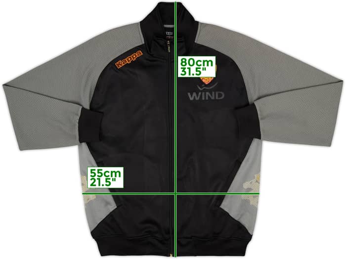 2011-12 Roma Kappa Track Jacket - 5/10 - (XL)