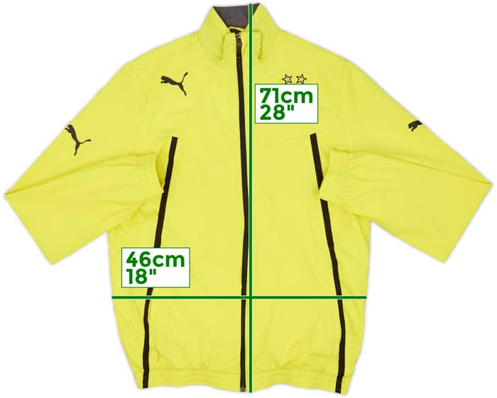 2013-14 Borussia Dortmund Puma Track Jacket - 7/10 - (XL.Boys)