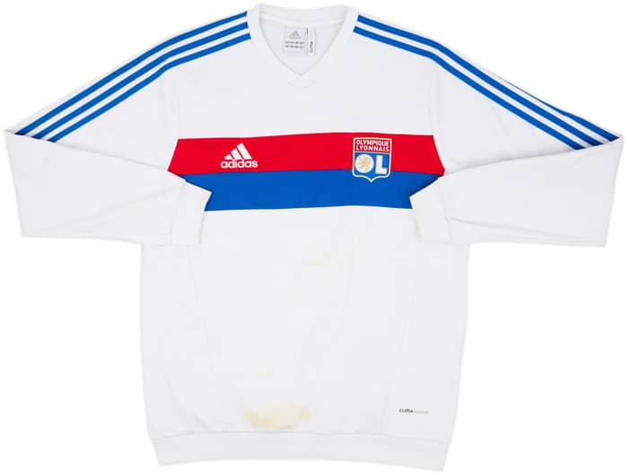 2011-12 Lyon adidas Sweat Top - 5/10 - (M/L)
