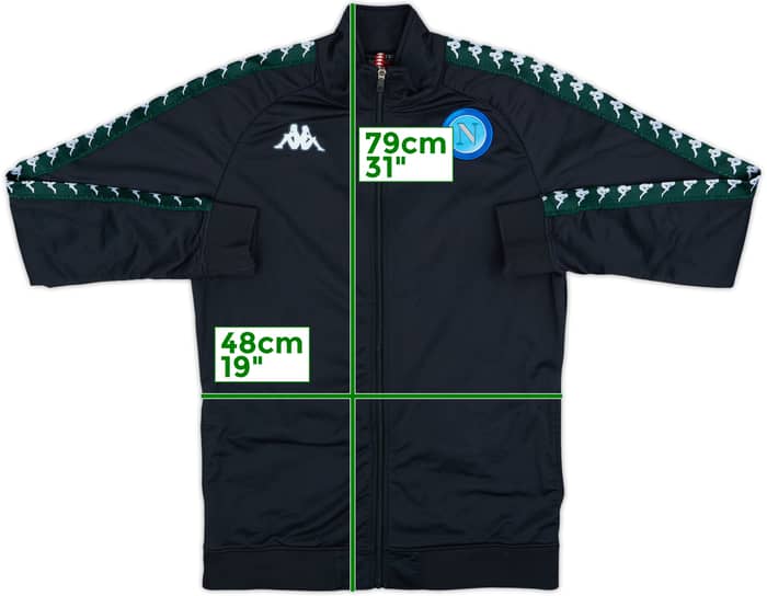 2016-17 Napoli Kappa Track Jacket - 5/10 - (XL)