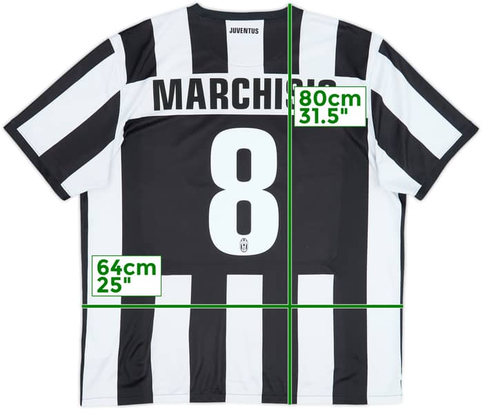 2012-13 Juventus Home Shirt Marchisio #8 - 8/10 - (XXL)